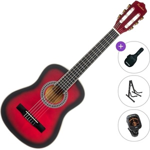 Pasadena PC-10-1/2 Standard SET Red Burst Класическа китара с размер 1/2