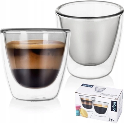 Orion Sklenice na kávu 2 x 90 ml