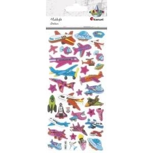 TITANUM Convex Aircraft Stickers mix 37pcs