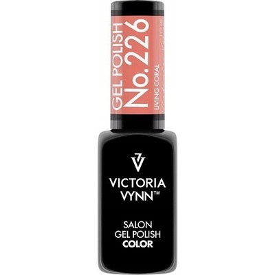 Hybridní lak Victoria Vynn Living Coral 8 ml, odstíny červené a růžové