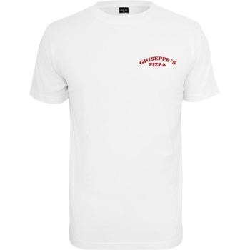 Mister Tee Мъжка тениска Mister Tee Giuseppes Pizzeria в бял цвятUB-MT709-00220 - Бял, размер 4XL