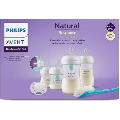 Avent Philips SCD657/11 detský darčekový set chlapec / dievča priehľadná