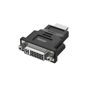 Image 1 of Hama Адаптер HAMA, HDMI мъжко - DVI женско, Ultra-HD 4K, Черен (HAMA-200339)