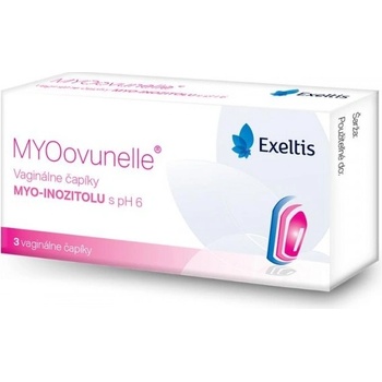 MYOovunelle vaginálne čapíky 1 x 3 ks