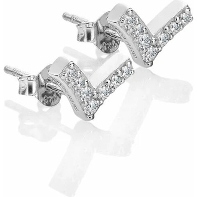 HOT DIAMONDS náušnice Lustre DE877 (Ag925/1000 1.38g)