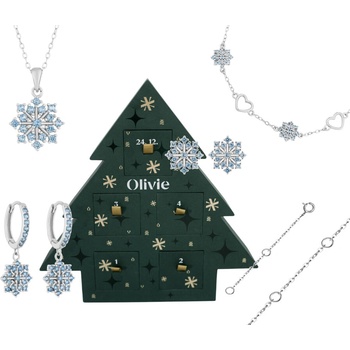 Olivie Adventní kalendář SNĚHOVÁ VLOČKA 9880