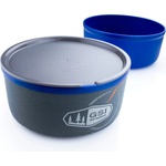 GSI Outdoors Неопренов комплект изолирани чаши и чинийки 591 ml, син (TO.77192)