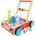 Smart Baby Детска дървена проходилка Smart Baby - С животинки и пъзел (ACT05)