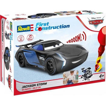 Revell Junior Kit auto 00861 Cars 3 Jackson Hrom světelné a zvukové efekty 1:20