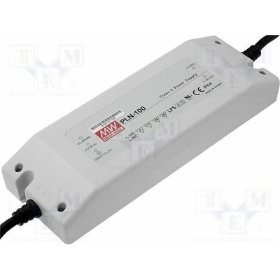 MEAN WELL PLN-100-24 Napájecí zdroj: spínaný; LED; 96W; 24VDC; 4A; 90÷264VAC; 127÷417VDC