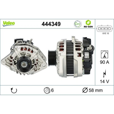 generátor VALEO 444349