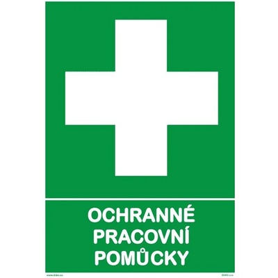 DUKO OCHRANNÉ PRACOVNÍ POMŮCKY Formát: 148 x 210 mm, Materiál: samolepící vinylová fólie