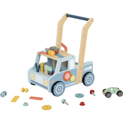 Tooky Toy Chodítko a aktivity pult s nářadím 2v1