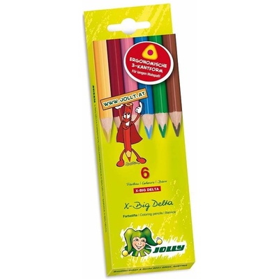 Jolly 3399-0003 Delta X Big 6 farbičky