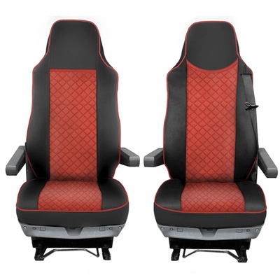 Тапицерия lkw, червена за камион man tgx 2015-2020