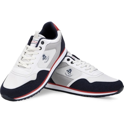 S. A UPOLO Мъжки ежедневни обувки - Бели 1520 (1051_Бяло)