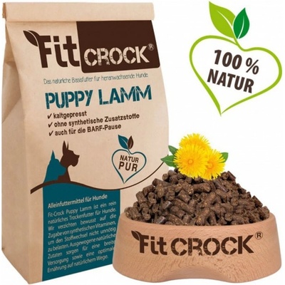 Fit-Crock Puppy Jehněčí lisované za studena 10 kg