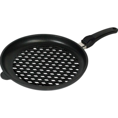 AMT Перфориран барбекю тиган с мобилна дръжка (432 bbq)