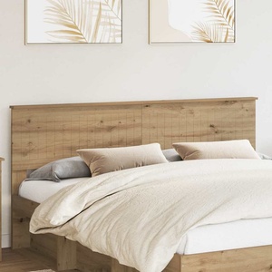 vidaXL Облегалка за глава Дъб Инженерна дървесина (888395)