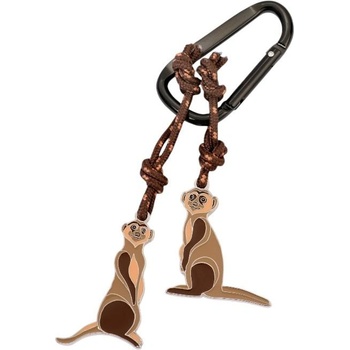 TROIKA Ключодържател Сурикати Troika KR23-02/BK (KR23-02/BK)