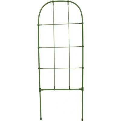 Žebříková podpěra rostlin 90cm - mřížková půlkulatá