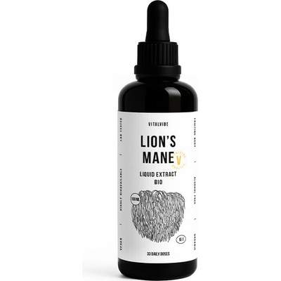 Vitalvibe Lion's Mane Liquid Extract BIO 100 ml