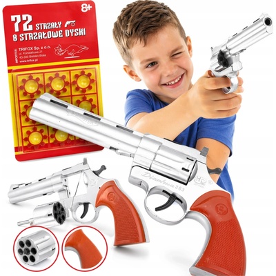 shumee policajný revolver Gonher Metal 12 nábojov