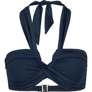 Seafolly Дамско бикини горнище Seafolly Women's Collective Halter Bandeau Bikini top - True Navy - размер 44 (EU) (150-2106-0317)