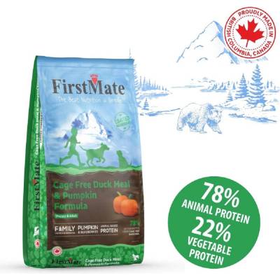 FirstMate Cage Free Duck Meal & Pumpkin 11,4 kg