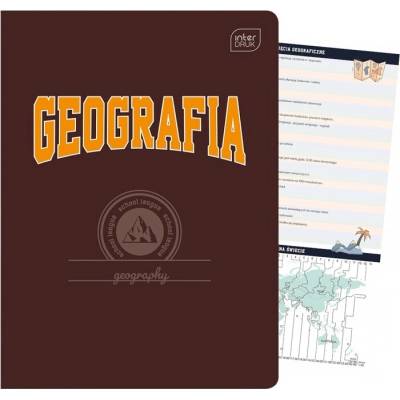 Interdruk Zošit kockovaný A5 zelený Geografia