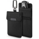 Púzdro Spigen Pouch blokovanie signálu ovládaču auta, AFA03754 čierne