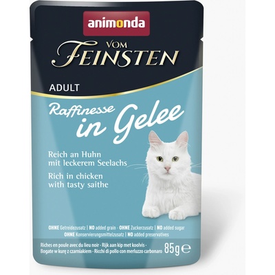 Animonda Vom Feinsten Raffinesse In Gelee kuře a pstruh v želé 85 g