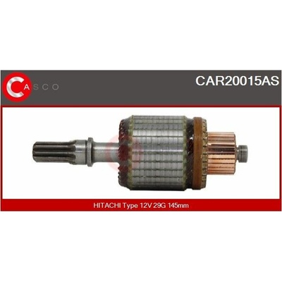 Rotor, štartér CASCO CAR20015AS