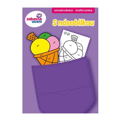 Ditipo Omalovánky do kapsy S násobilkou 32 stran A6 105 x 148 mm