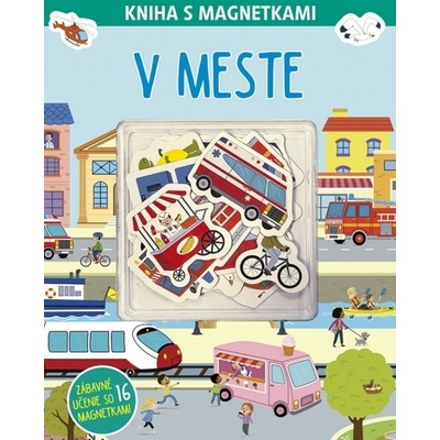 Kniha s magnetkami V meste Stonožka