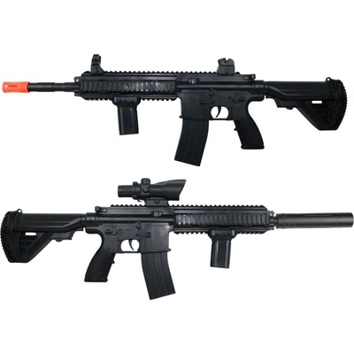 M416 ČERNÝ Blaster na Gelové Kuličky