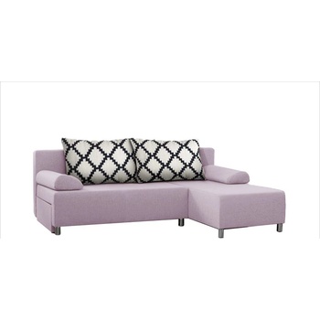 Furniture Sobczak Rico růžová pravá