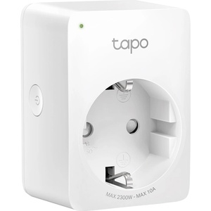 TP-Link Умен Wi-Fi безжичен контакт - TP-Link Tapo P100 Smart Home Plug Socket EU 10A (бял) (TapoP100(1-opack))