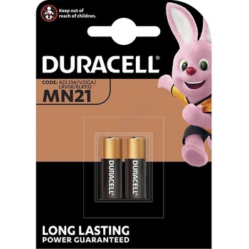 Duracell - 2 бр. Алкална батерия MN21/A23 12V 50 mAh (PL0517)