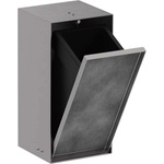 Hansgrohe XtraStoris Rock - Вграден кош за отпадъци 2, 5 l, четкана стомана 56063800 (56063800)