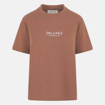 Blank Essentials Дамска тениска Blank Essentials Blank E Core Puff Print T-Shirt Ladies - Wild Poppy