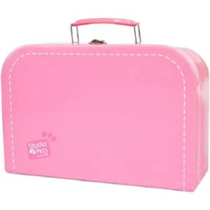 Studio Pets Куфарче за плюшени играчки Studio Pets - С паспорт, 23 cm, розово (6395) - baby