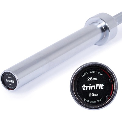 TRINFIT olympijská os LONG GRIP 2200 mm / 50 mm