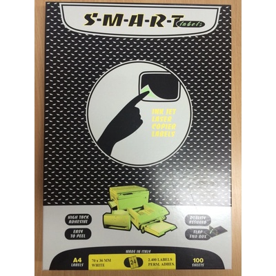 etikety Smart 70 x 36 mm do tlačiarní cena za 100 hárkov 101.0050