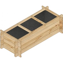 Scobax Květináč Potting 10 LG2512 přírodní 140 x 60 x 40 cm