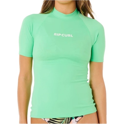 Rip Curl Дамска плажна тениска от ликра Rip Curl Women's Molokai S/S Solid UPF Rashguard Lycra - Green - размер XL (150-5973-0116)