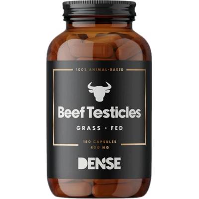 DENSE Beef Testicles 400 mg | Grass Fed [180 капсули]