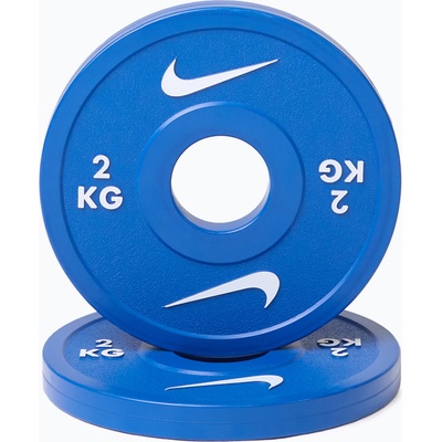Nike strength Тежести Nike Strength Change Plates 2 x 2 kg blue/white