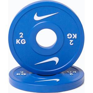 Nike strength Тежести Nike Strength Change Plates 2 x 2 kg blue/white