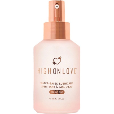 High On Love Water-Based Lubricant 200mg CBD 100 ml